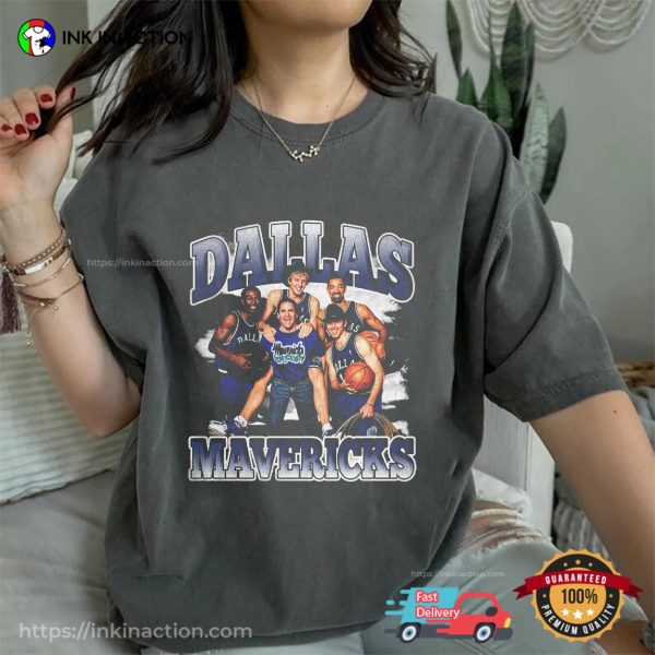 Dallas Mavericks Team NBA Comfort Color Tee