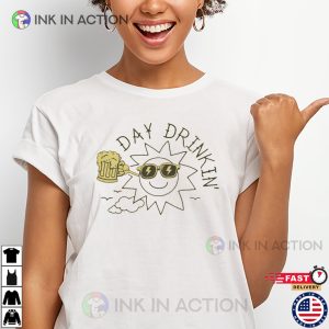 Day Drinkin Funny Drinking Summer Party T-shirt