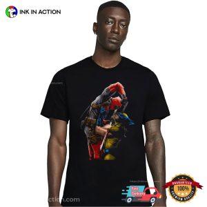 Deadpool vs Wolverine X Men T-Shirt