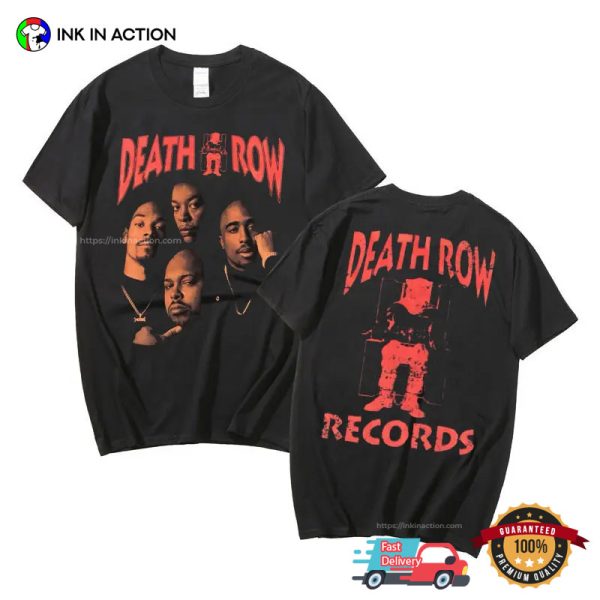 Death Row Records Boy Band Vintage 90s Style T-shirt