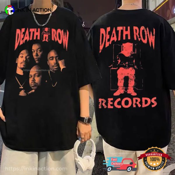 Death Row Records Boy Band Vintage 90s Style T-shirt