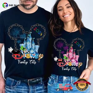 Disney Magical Kingdom Family Trip 2024 T shirt 2