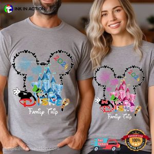 Disney Magical Kingdom Family Trip 2024 T shirt