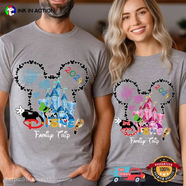 Disney Magical Kingdom Family Trip 2024 T-shirt