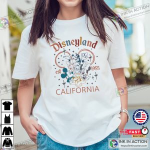 Disneyland California Est 1955 VIntage Family Vacation T shirt