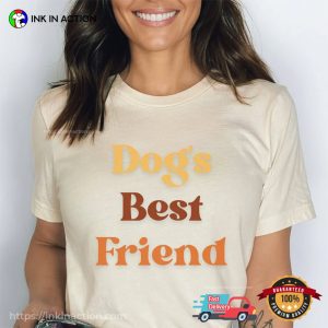 Dogs Best Friend Trendy Dog Mom Comfort Colors T shirt 1