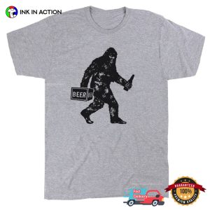 Drinking Bigfoot Hilarious beer shirt 1