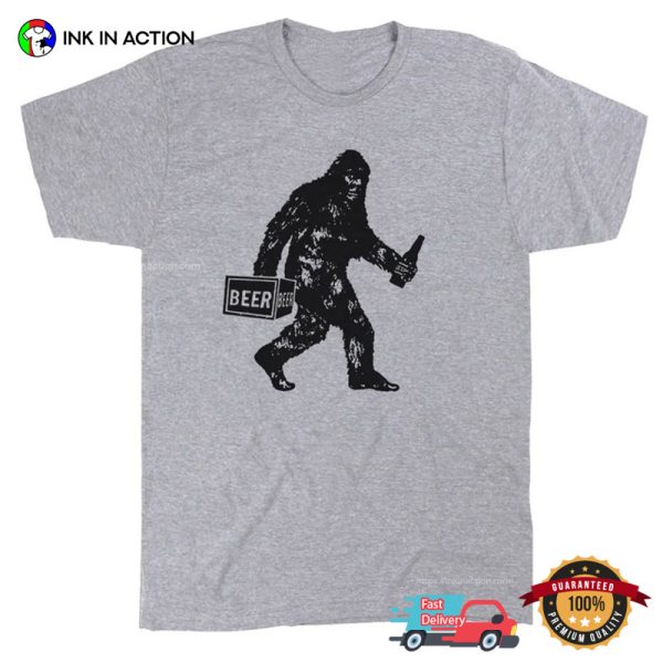 Drinking Bigfoot Hilarious Beer Shirt