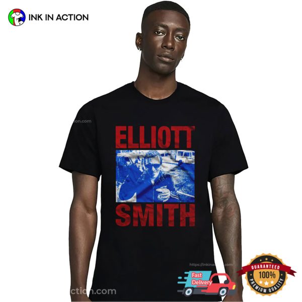 Elliott Smith Indie Music Graphic Tee