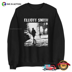 Elliott Smith Retro Photo T shirt 3