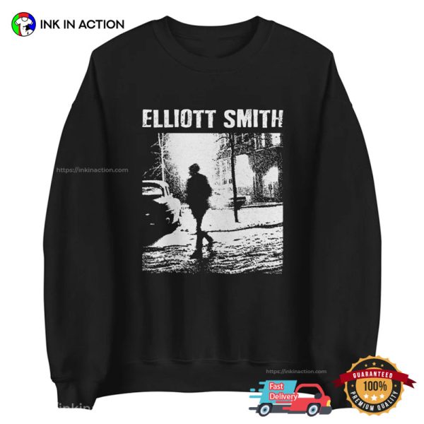 Elliott Smith Retro Photo T-shirt