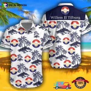 Eredivisie Willem II Tilburg Aloha Hawaiian Shirt