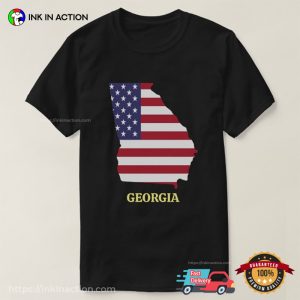 FAMILY REUNION GEORGIA USA Flag T Shirt 2