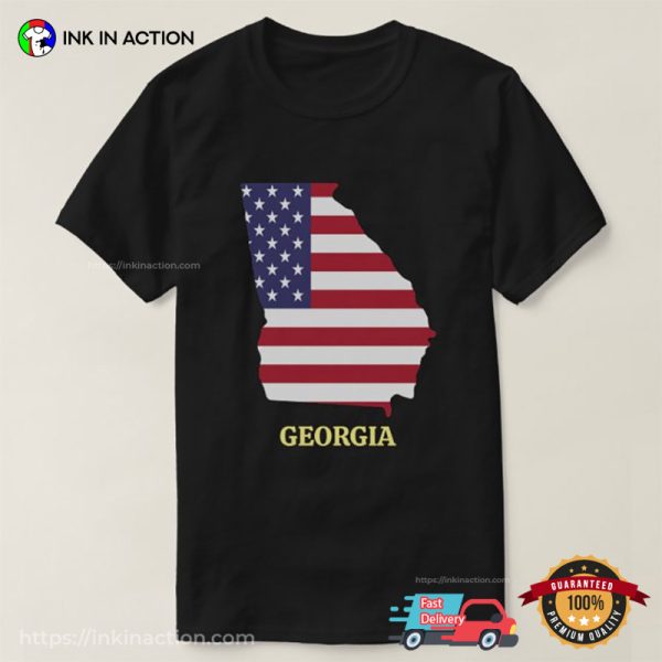 FAMILY REUNION GEORGIA USA Flag T-Shirt