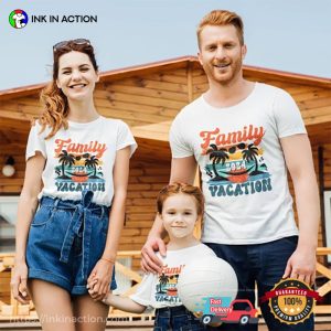Family Vacation Beach 2024 Unisex T shirt
