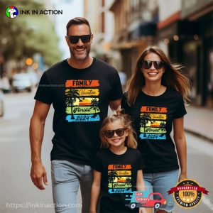 Family Vacation Florida 2024 Unisex T shirt 5