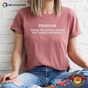 Feminism Definition Womens Rights Comfort Colors Shirt 3