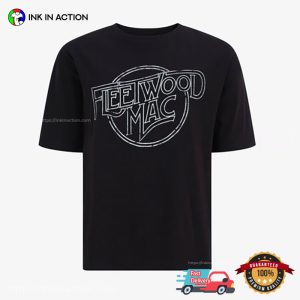 Fleetwood Mac Retro 90s Rock Band T shirt 3