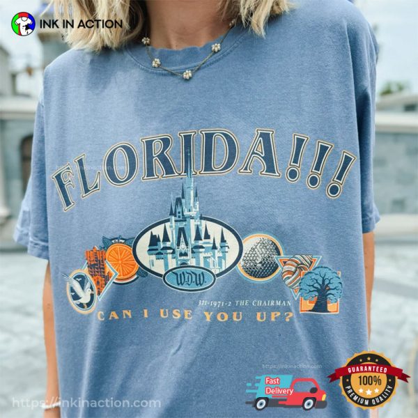 Florida Can I Use You Up Vintage TTPD Album Comfort Colors T-shirt