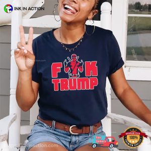 Fuck Trump Funny Deadpool T shirt 1