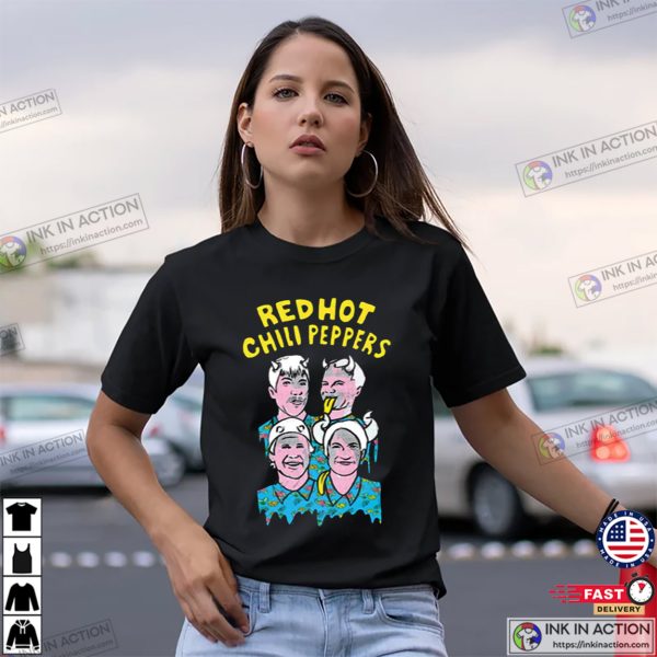 Funny Red Hot Chili Peppers Tee Shirt