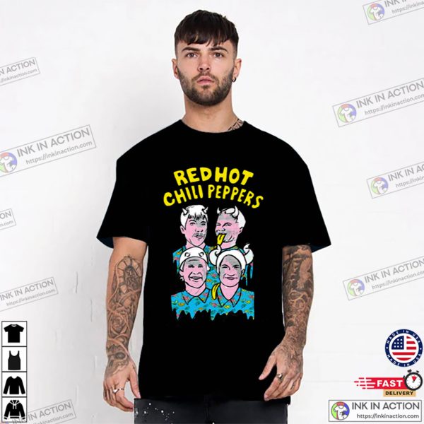 Funny Red Hot Chili Peppers Tee Shirt
