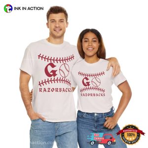 Go Razorbacks Game Day Arkansas Razorbacks Baseball Fan T-shirt