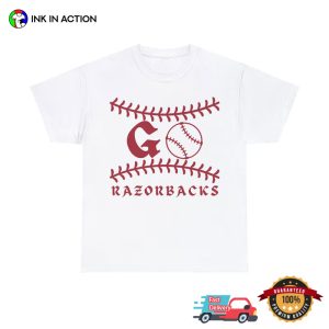 Go Razorbacks Game Day arkansas razorbacks baseball Fan T shirt 2