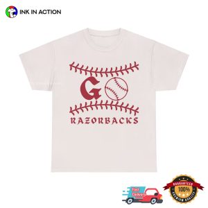 Go Razorbacks Game Day arkansas razorbacks baseball Fan T shirt 3