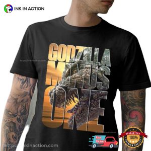 Godzilla Minus One Movie Coolest Design Graphic T shirt 3