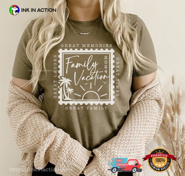 Great Family Vacation 2024 Summer Vibes T-shirt