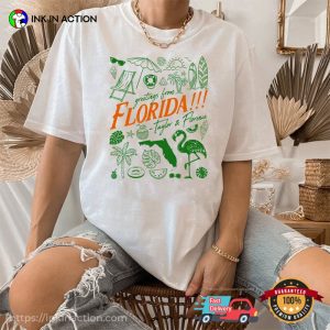 Greetings From Florida Taylor And Florence Comfort Colors T-shirt