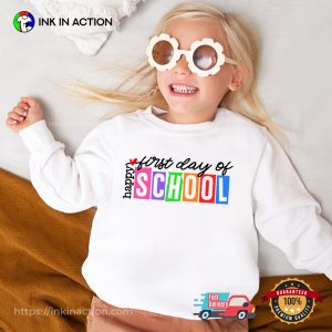 Happy First Day Of School Tee Vacation Over T-shirt