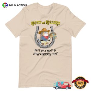 Hootin And Hollerin Adorable Cowboy Hamster T shirt 1