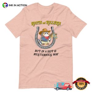 Hootin And Hollerin Adorable Cowboy Hamster T shirt 3