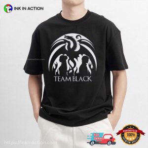 House Of The Dragon Team Black Shirt