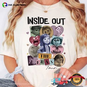 Inside Out 2 Eras Tour, Disneyland Movie 2024 Shirt 2