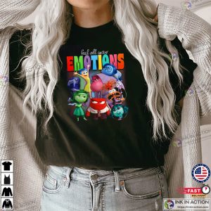 Inside Out 2 Feel All Your Emotions Vintage T shirt