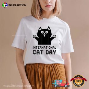 International Cat Day T-shirt