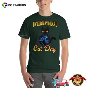 International Cat Day, global cat day T shirt 3