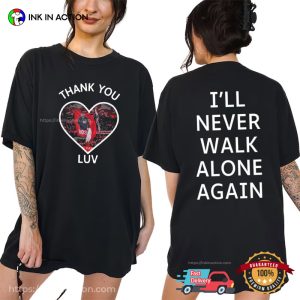 Jurgen Klopp Liverpool Manager You’ll Never Walk Alone T-shirt