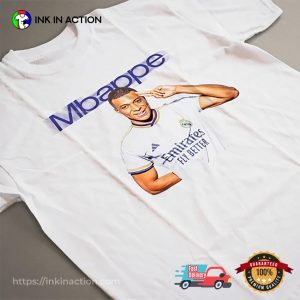 Latest Kylian Mbappé Real Madrid Graphic T Shirt 2