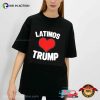 Latinos Love Trump Graphic T-shirt