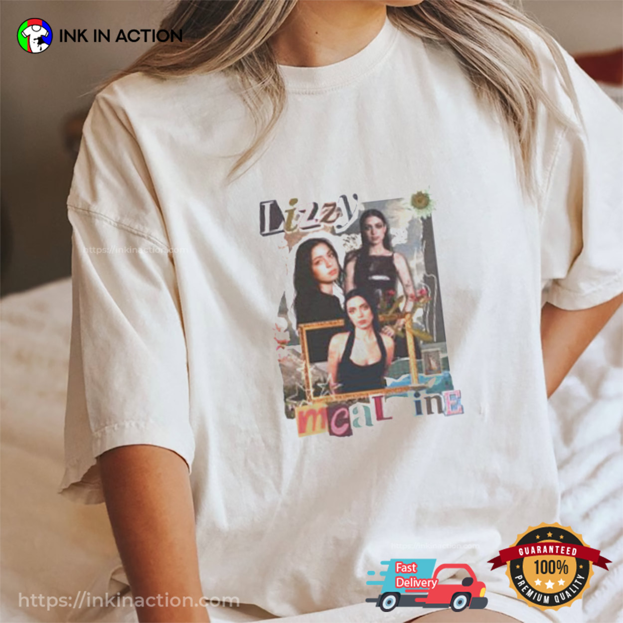 Lizzy McAlpine Older Tour Gift For Fan Comfort Color Tee Lizzy McAlpine Older Tour Gift For Fan Comfort Color Tee