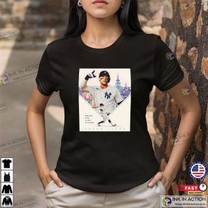 MLB Aaron Judge Yankees Career Graphic T shirt 1