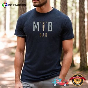 MTB Mountain Bike Dad Comfort Colors T shirt, mtb t shirts For Sport Dad 3