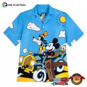 Mickey Mouse and Friends Trip Hawaiian T shirt 2