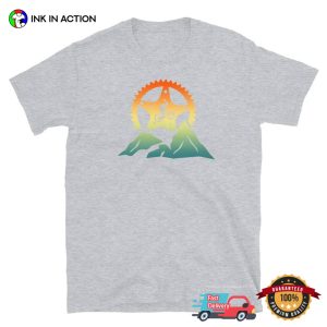 Mountain Bike Rider Art Tee