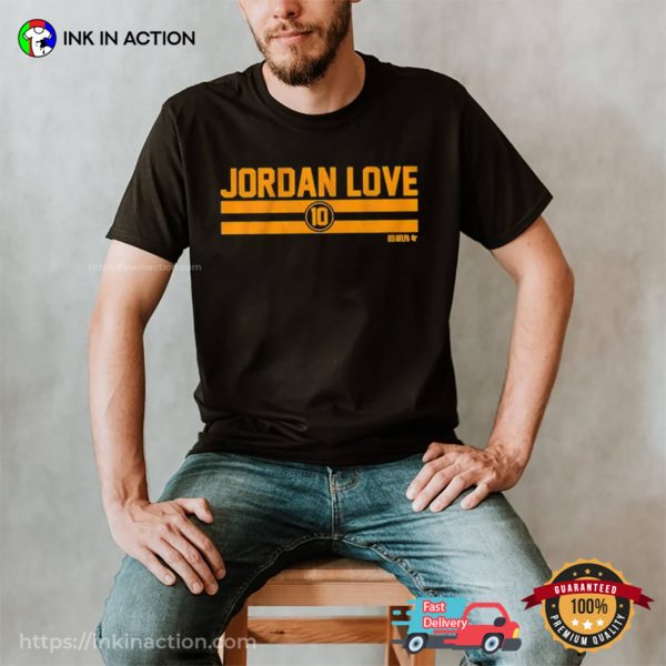 NFL Jordan Love 10 Fan T-shirt