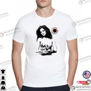 Naked Woman Fanart Red Hot Chili Peppers Shirt
